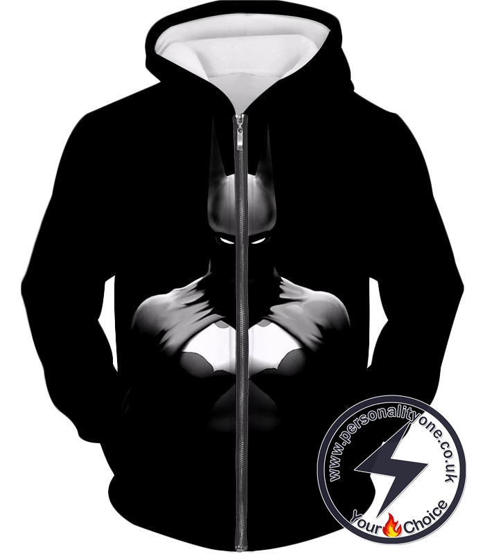 Best DC Superhero Batman Cool Black Zip Up Hoodie